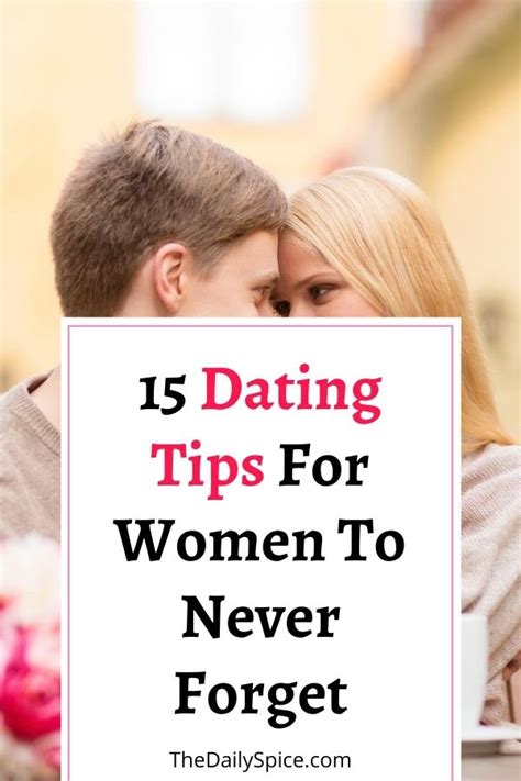 best dating tips for ladies